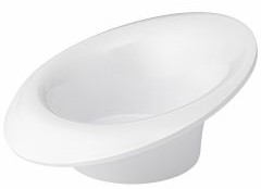 Calla Schale weiß, 101x100x49mm 45 ml