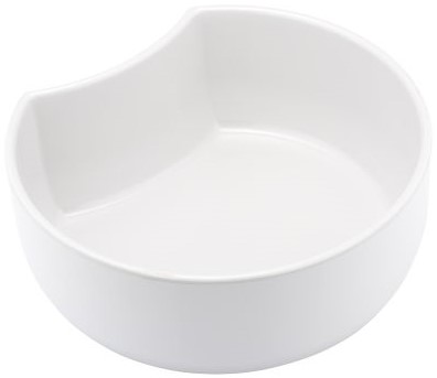 Crescent Schale, weiß 265x246x100mm, 3,9 L